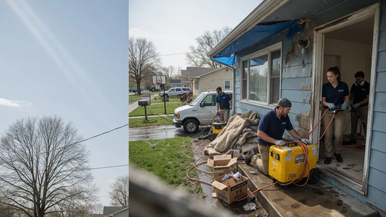 Basement Flood Cleanup in Leoma, TN near me